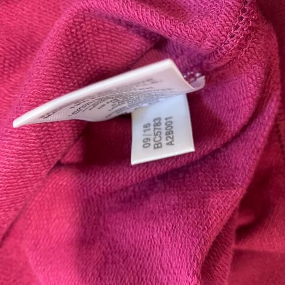 Ashworth NWT Golf Men’s 1/4 zip cotton vest, oversized Medium in the color Berry - Picture 8 of 12